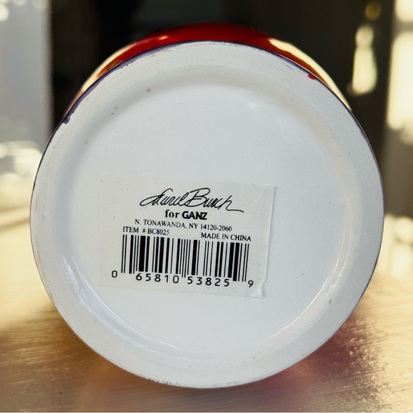 Laurel Burch Cat Ceramic Vase by Ganz - Picture 4 of 6